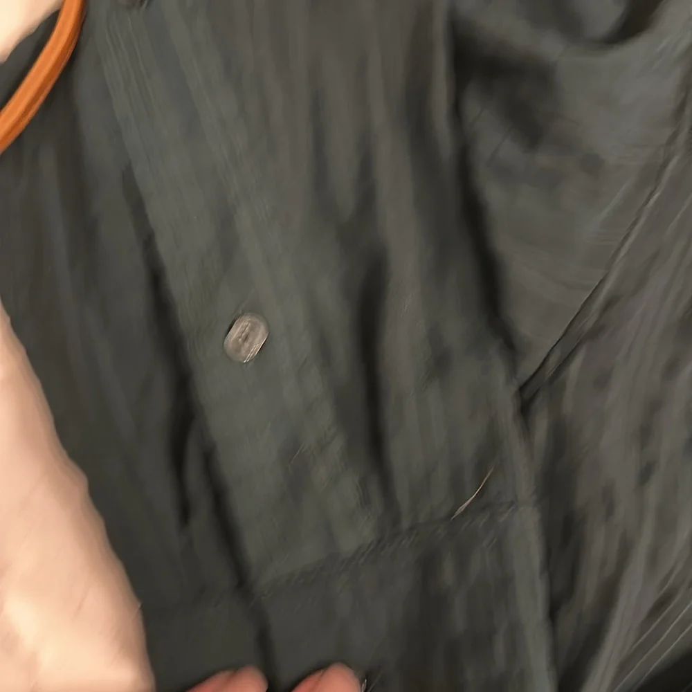 New Dark Green light Calvin Klein Blouse - Picture 3 of 7